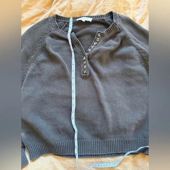 Sézane Leontine Jumper (S) in Khaki - Picture 5 of 8